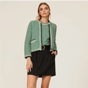 Maje Sweater Set! Short sleeve sweater, top and cardigan